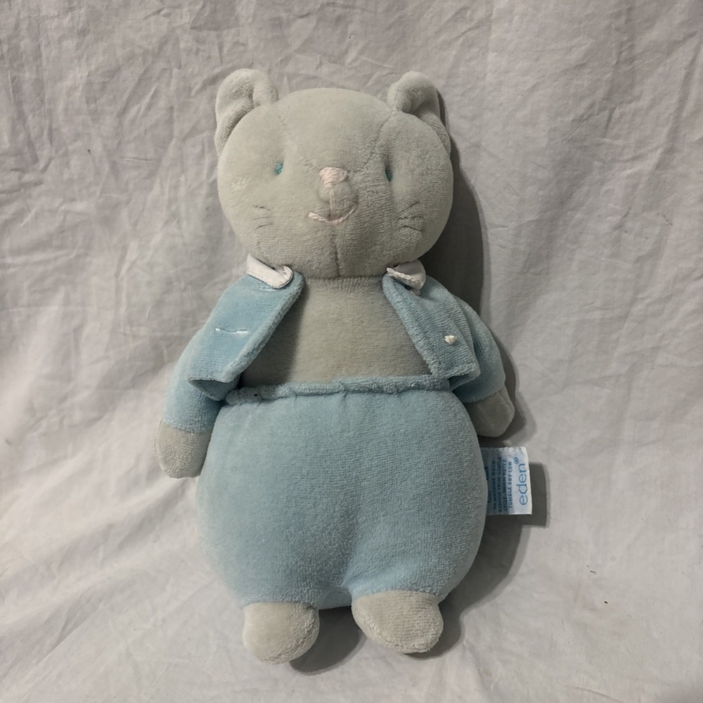 VINTAGE EDEN PLUSH MOUSE FREDERICK WARNE BLUE OUTFIT 8"‎ STUFFED ANIMAL Rare